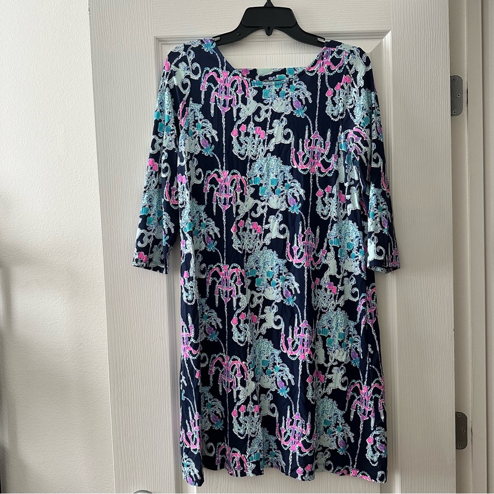 Lilly Pulitzer monkey trouble ophelia swing dress Size Medium
